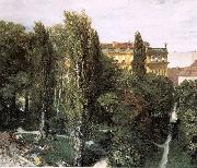 Adolph von Menzel, The Palace Garden of Prince Albert